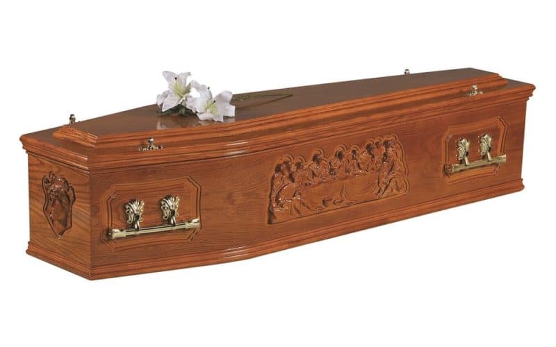 Last Supper Coffin